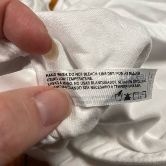 Leading Lady 44DD The Serena Wirefree Racerback Sports Bra (514) White - Picture 6 of 6